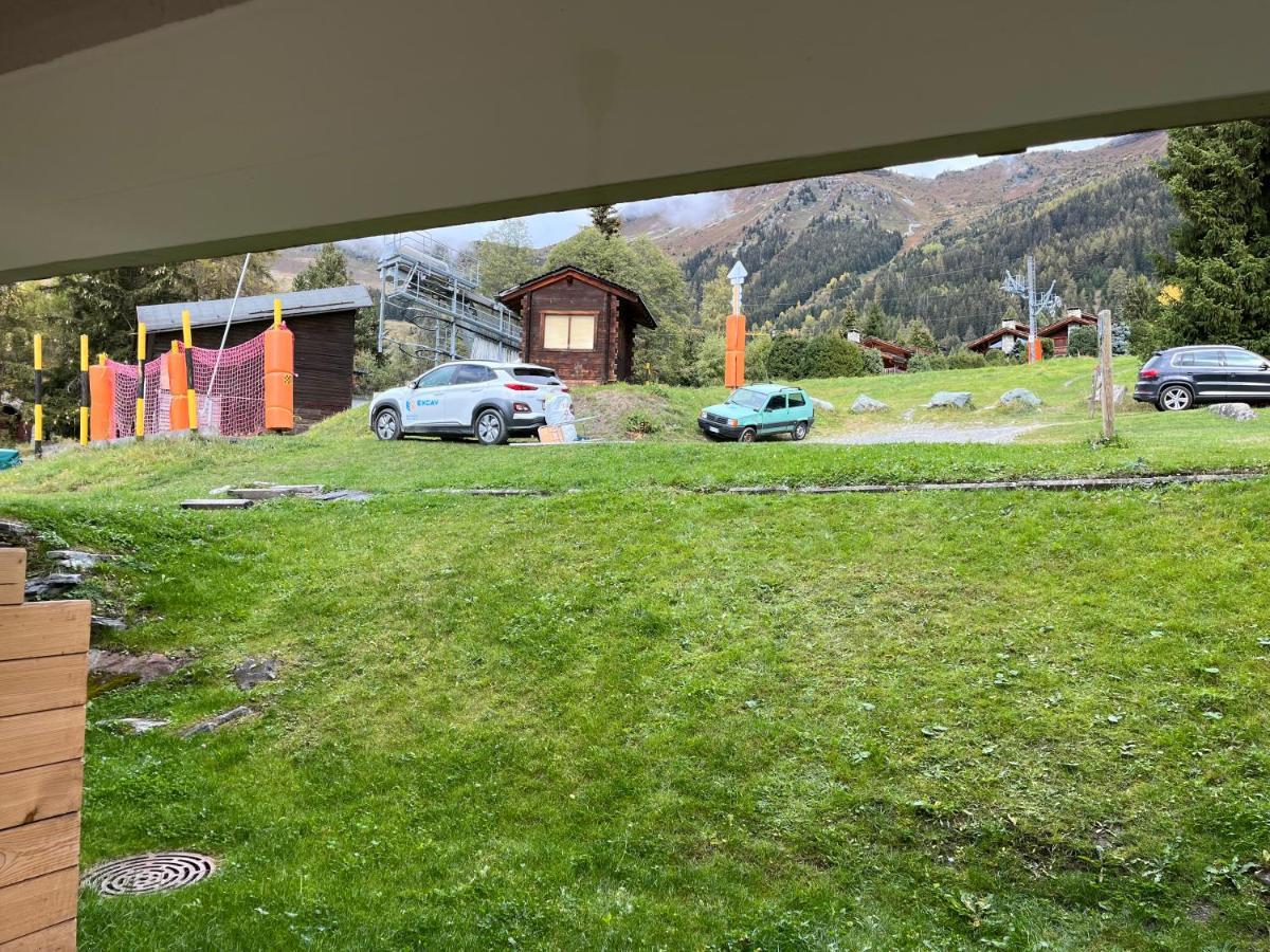 Magnifique Studio Ski In-Ski Out - Pas De Parking Hiver Verbier Esterno foto
